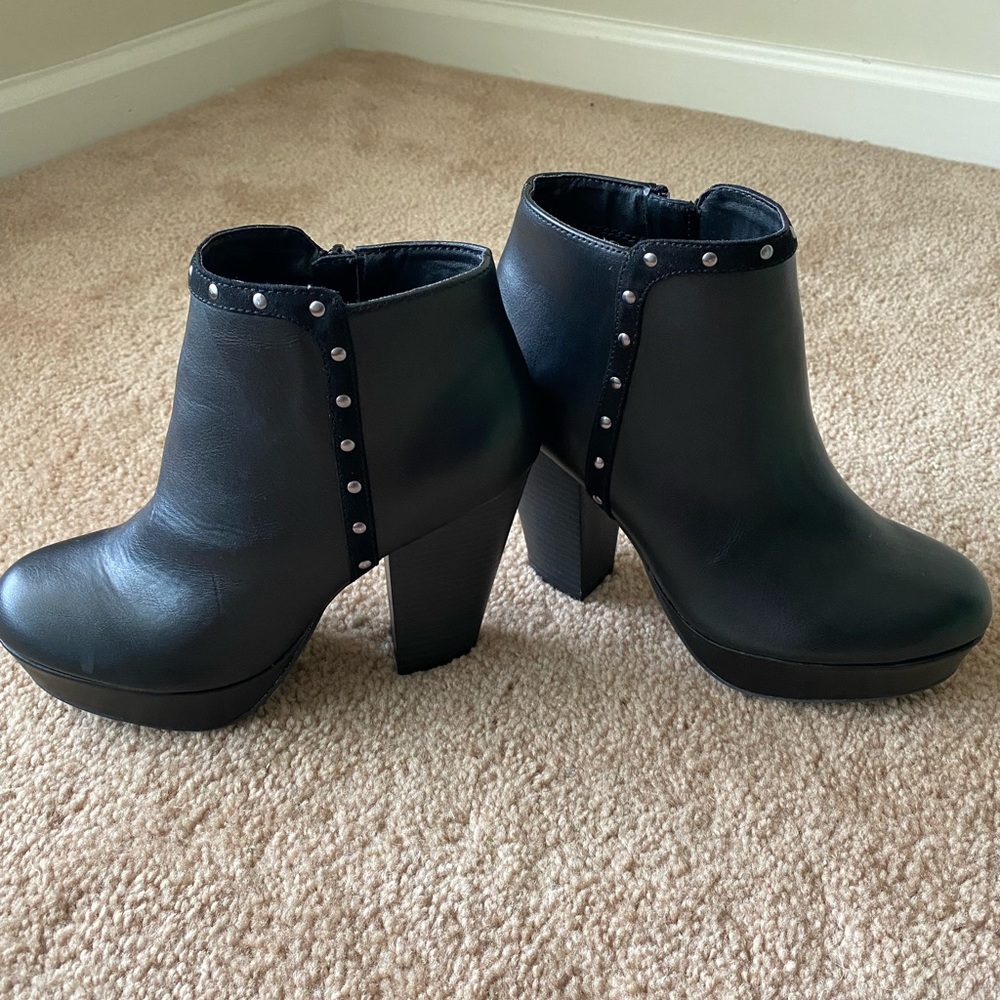 Report Studded Platform Booties